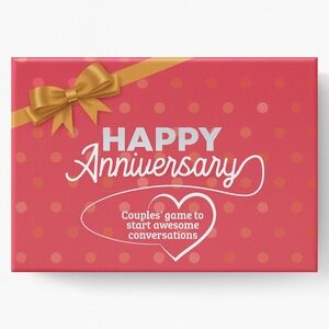 Happy Anniversary Couples' Game Cards New Valentines Day Gift for Him and Her